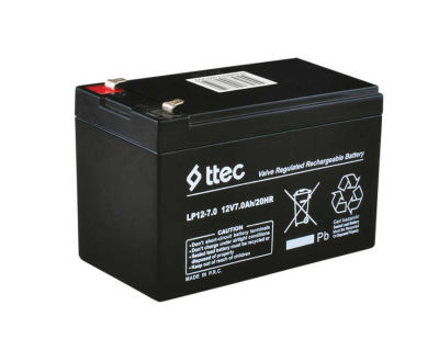 TTEC - Base 7AH 12V Maintenance Free Dry Batteries