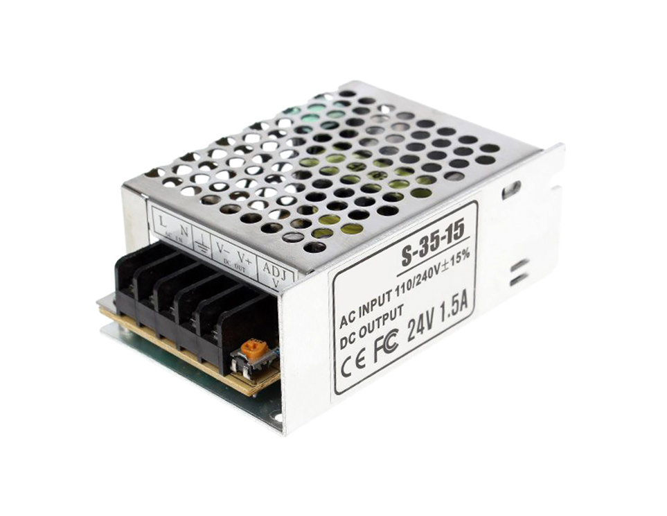 S-35-15 - Metal Switch Mode Adaptör - 15V 2.3A