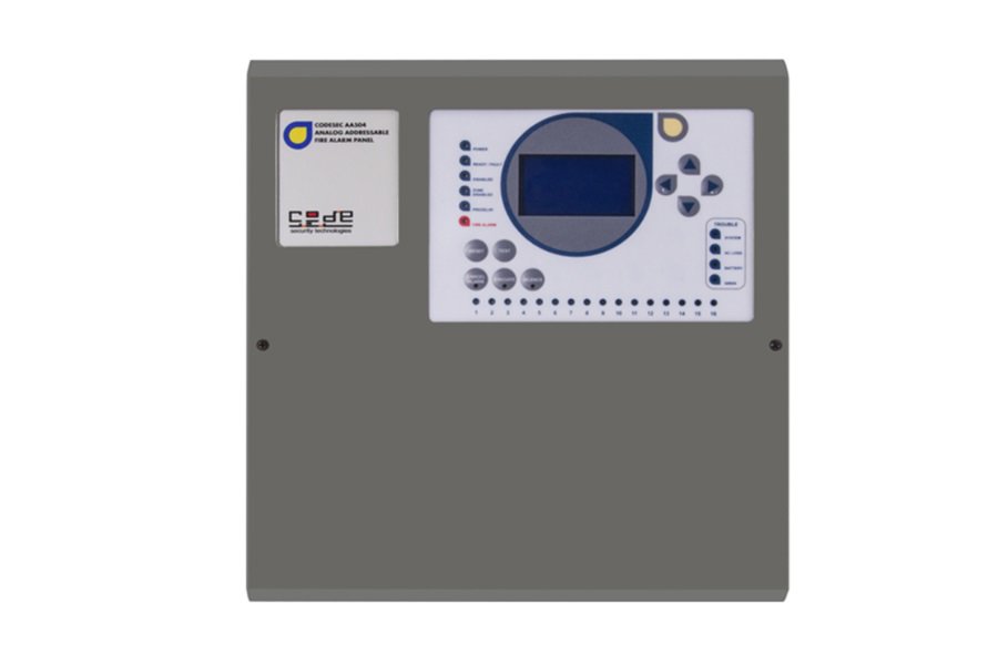 AA-504-4 - Adresli Yangın Paneli (4 Loop Kartı Takılabilir)