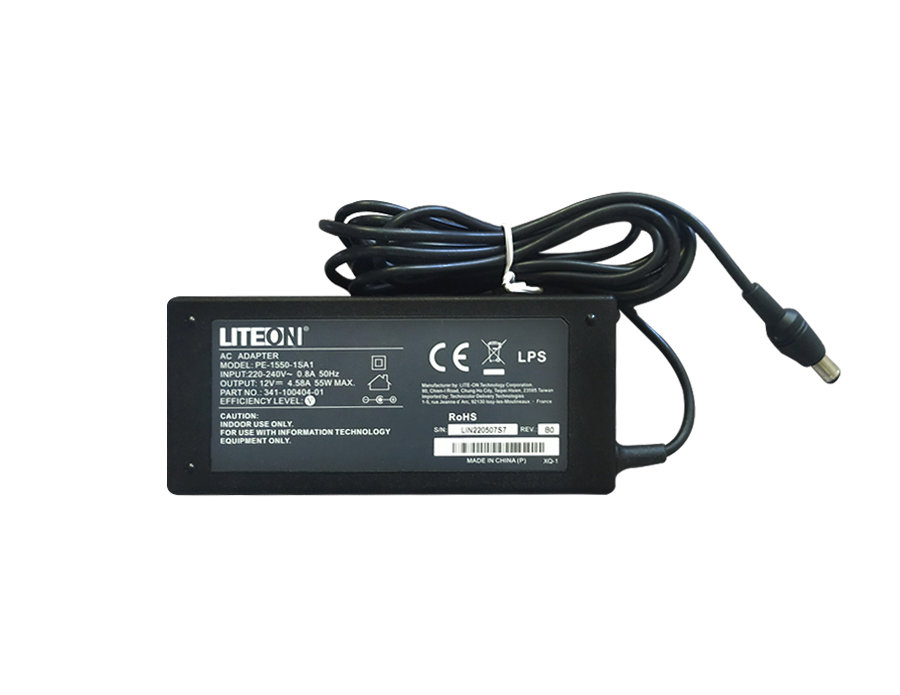 PE-1550-1SA1 - 12V 4.58A 55w Adaptör