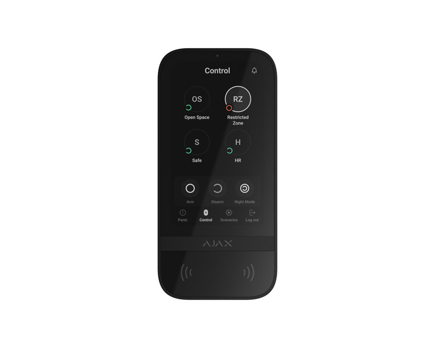 Keypad TouchScreen  Kablosuz Tuştakımı - SİYAH
