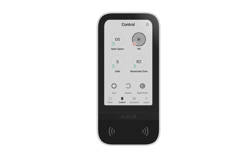 Keypad TouchScreen  Kablosuz Tuştakımı - Beyaz