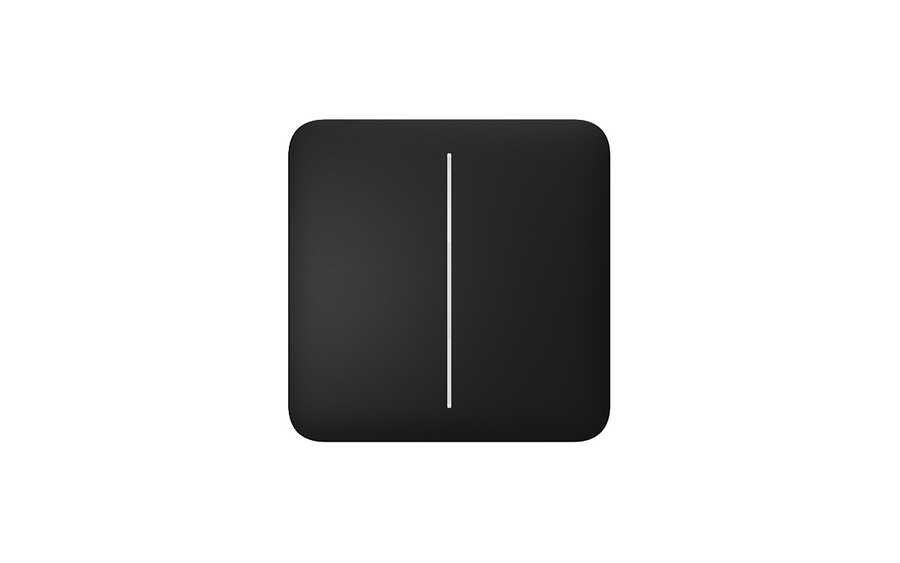 SoloButton (1-gang/2-way) Black