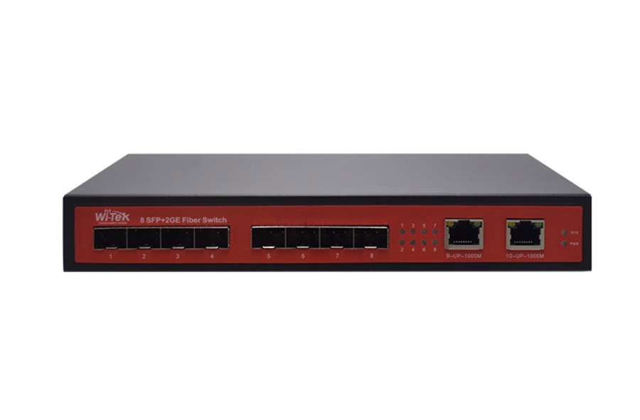 WI-SG310F 8SFP+2GE Gigabit Rack-Mountable Fiber Ethernet Switch