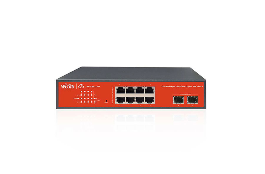WI-PCES310GF - 8GE+2SFP Cloud  Managed PoE Switch