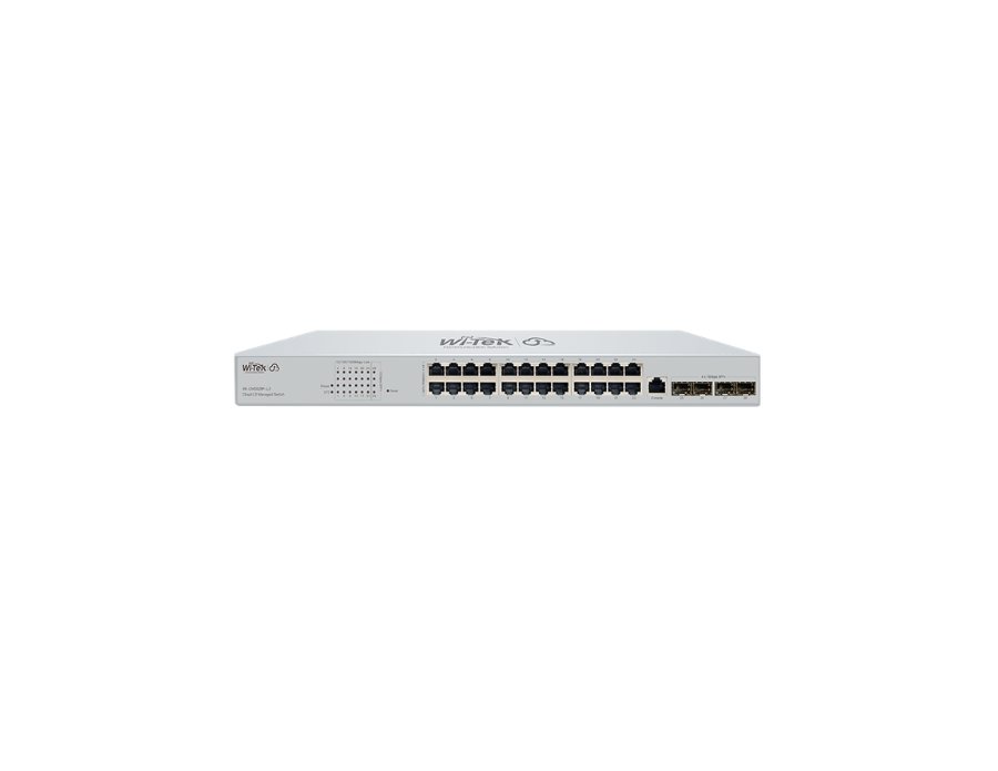 WI-CMS528F-L3 24*1000Mbps + 4*10G SFP Port Cloud L3 Managed Switch