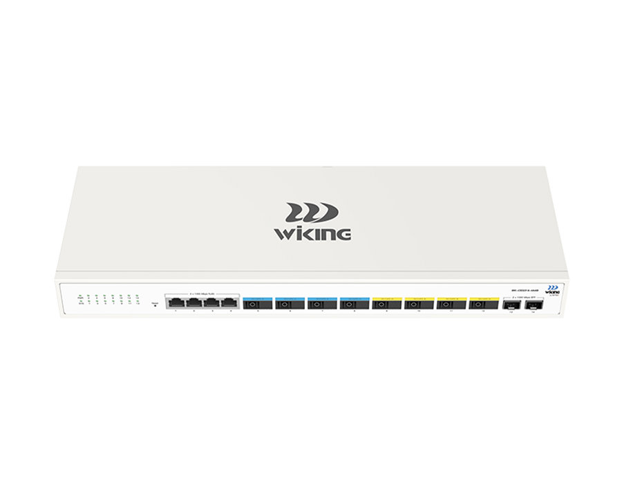 WK-CES314-4A4B 2*1000Mbps SFP 4*1000Mbps 2*1.25 Gbps Cloud Easy Smart Switch