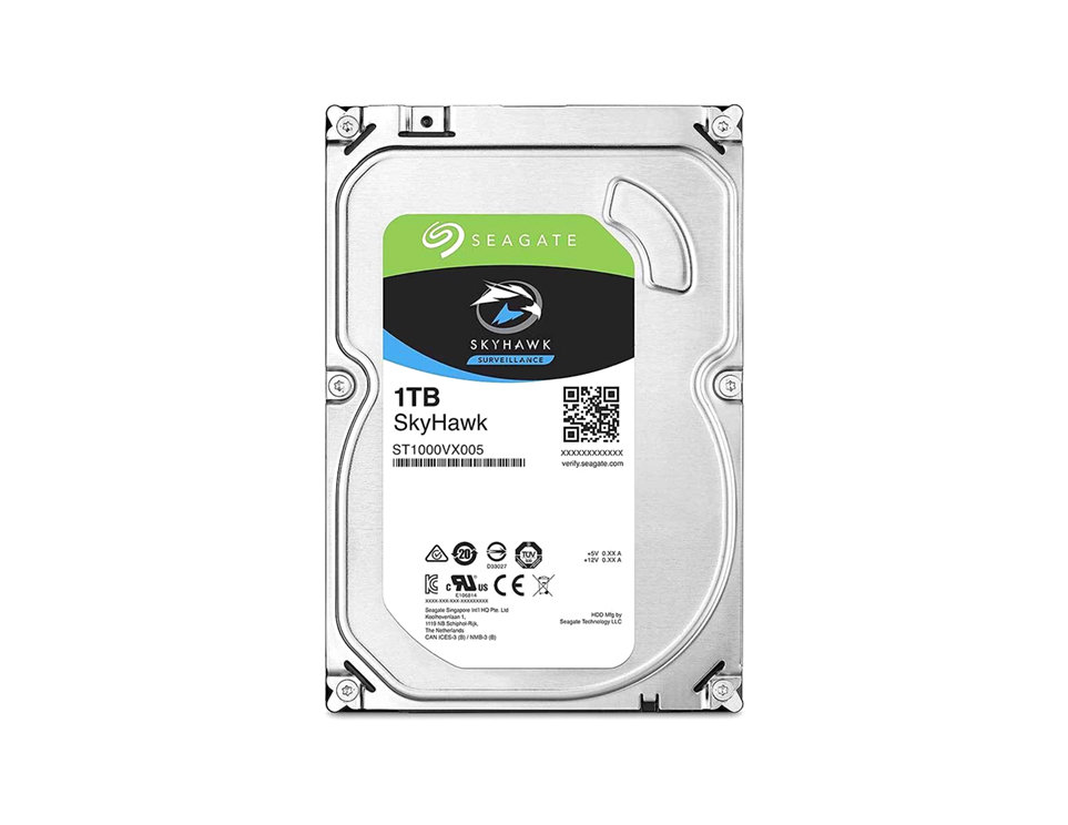 Seagate SKYHAWK 1 TB 5900Rpm 3.5" Sata Güvenlik Diski ST1000VX005