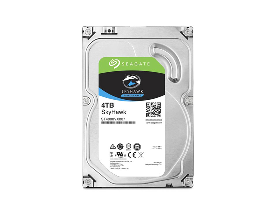 Seagate SKYHAWK 4 TB 5900Rpm 3.5" Sata RV Sensör Güvenlik Diski ST4000VX007