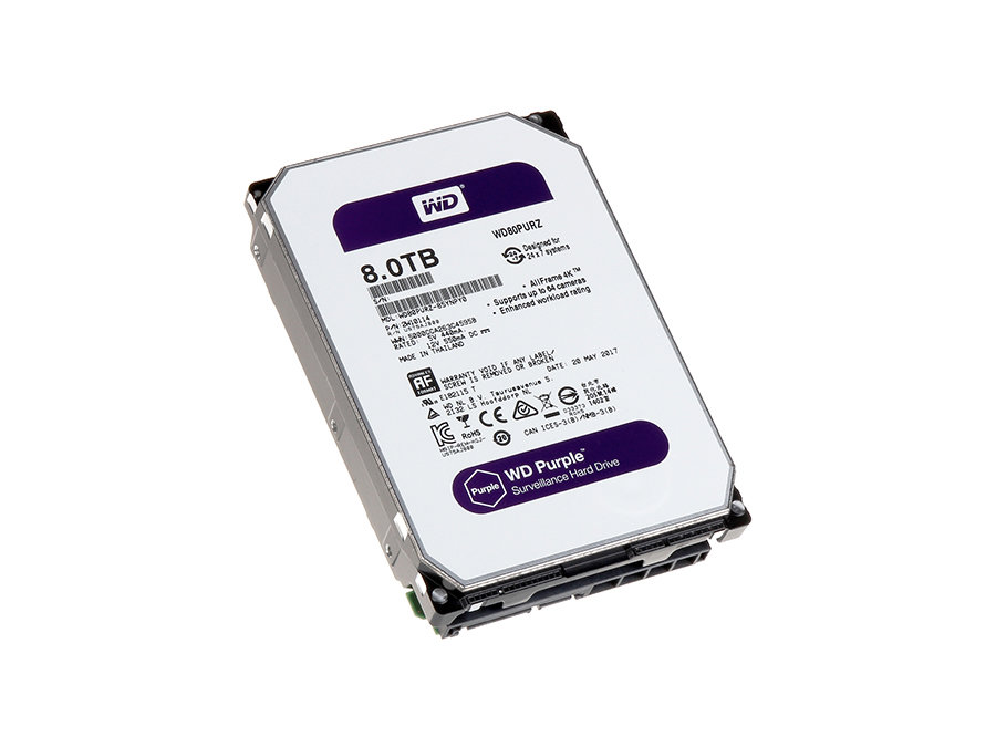 Western Digital WD82PURZ 8 TB 6Gbit/s 3.5" 64 MB SATA3