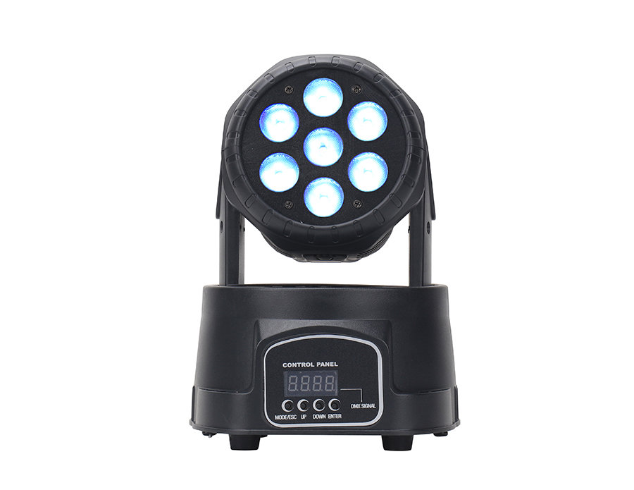 STRIKE7 80W LED Mini Moving Head 7X10 Watt