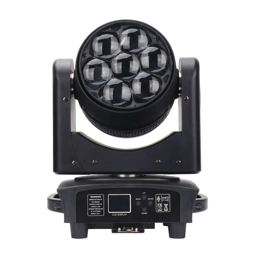 LX-740Z Mini 7pcs *40W Led Zoom Moving Head Light