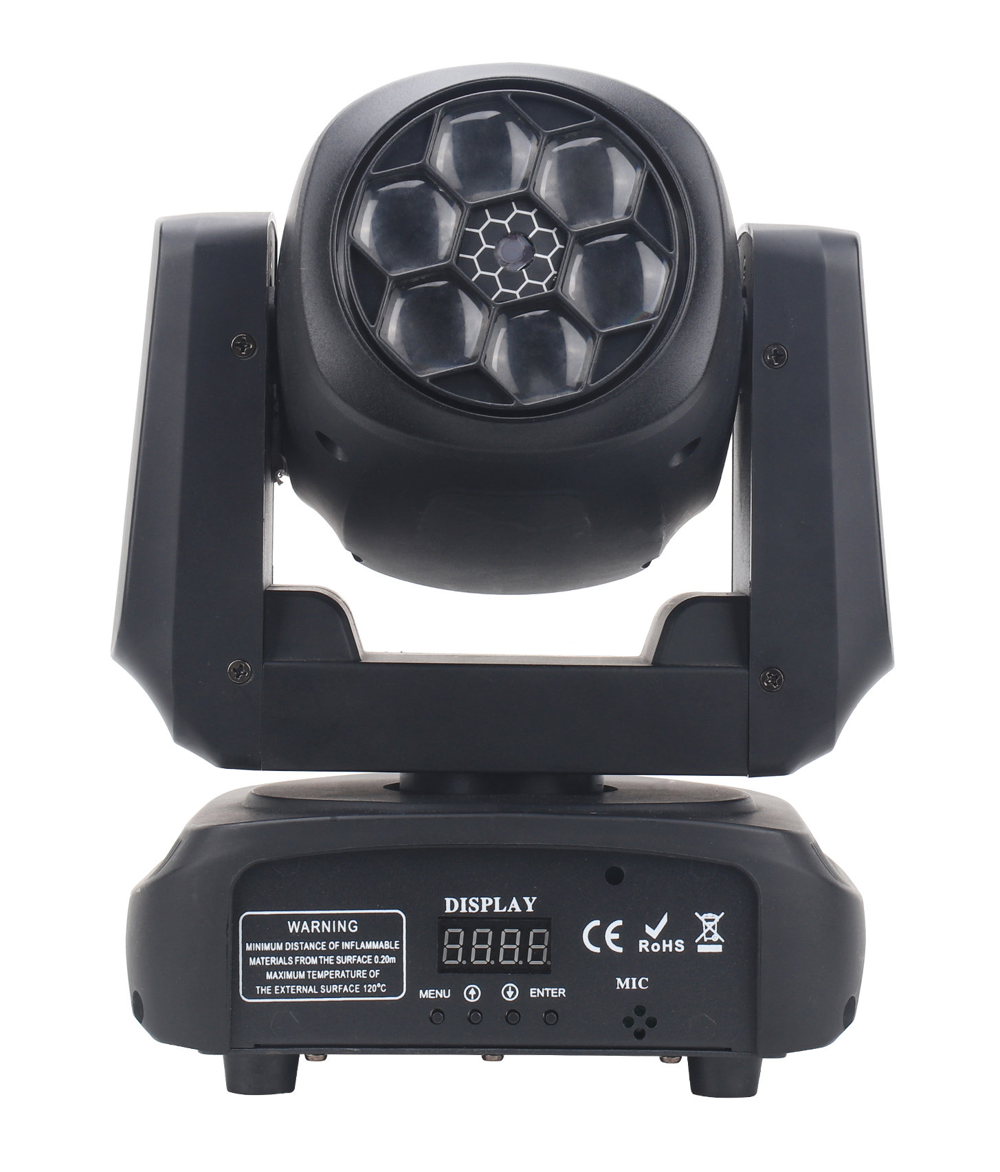 LX-600E 6pcs Small Bee Eyes Moving Head with Laser