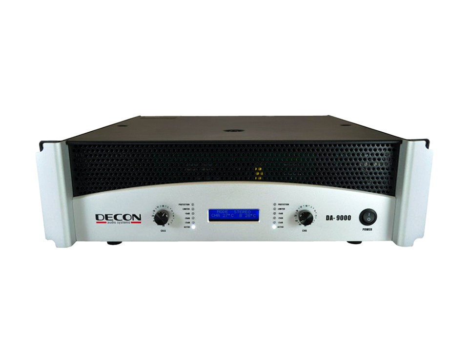 DA-9000 Power Amfi - 2X1000W/8 Ohm 2X1700W/4 Ohm