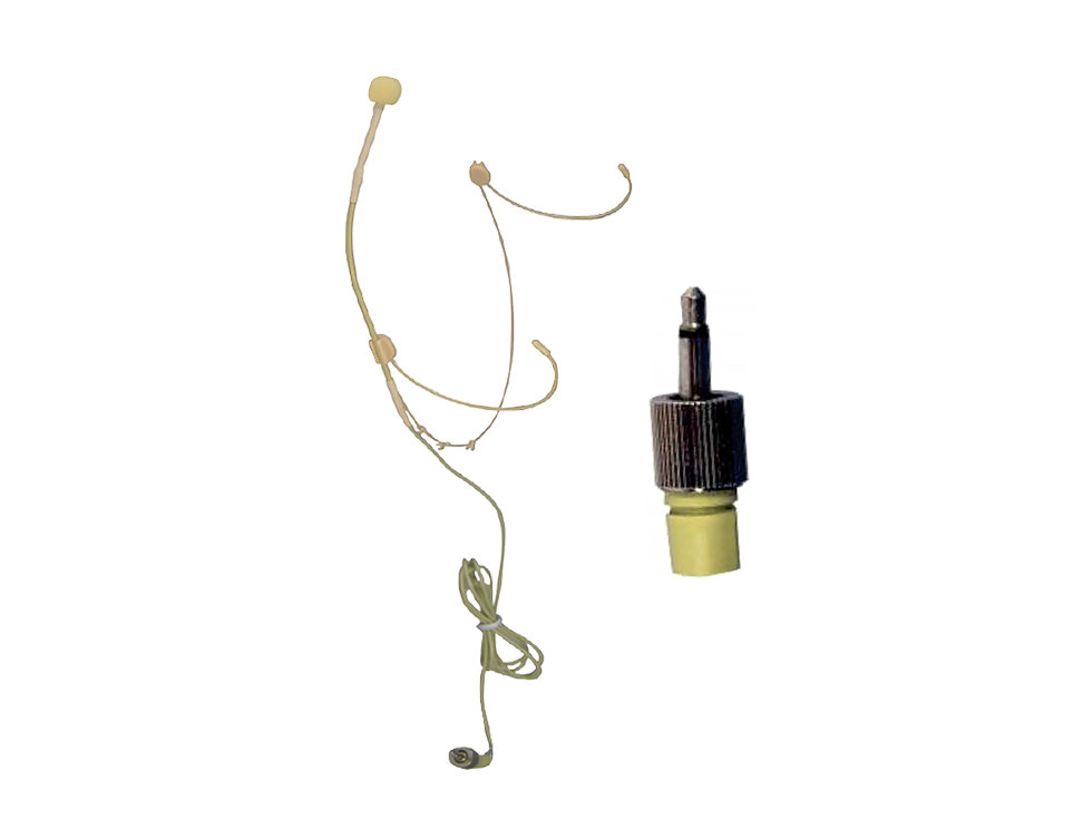 VH-14SK - Headset Kafa Tipi Mikrofon - 3.5mm Mono Fiş Kilitli Tip - (Kablosuz Mikrofon Seti İçin)