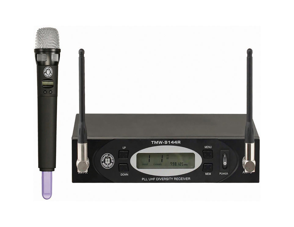 TMW-9144M MKII UHF TEKLİ EL TELSIZ MIKROFON