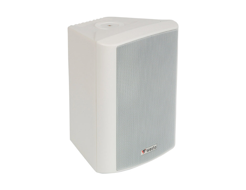 WS-4TW - 4" 10cm 100W 16Ohm/100v - Kabin Hoparlör - Beyaz - IP65