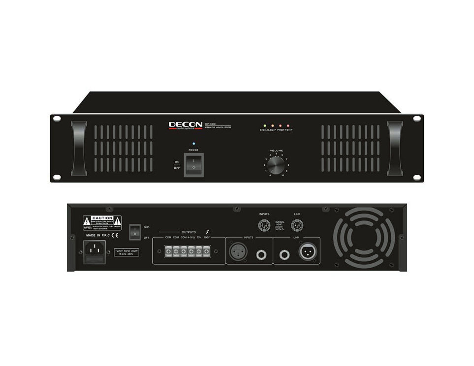 DP-300 Mono 300W Power Amfi