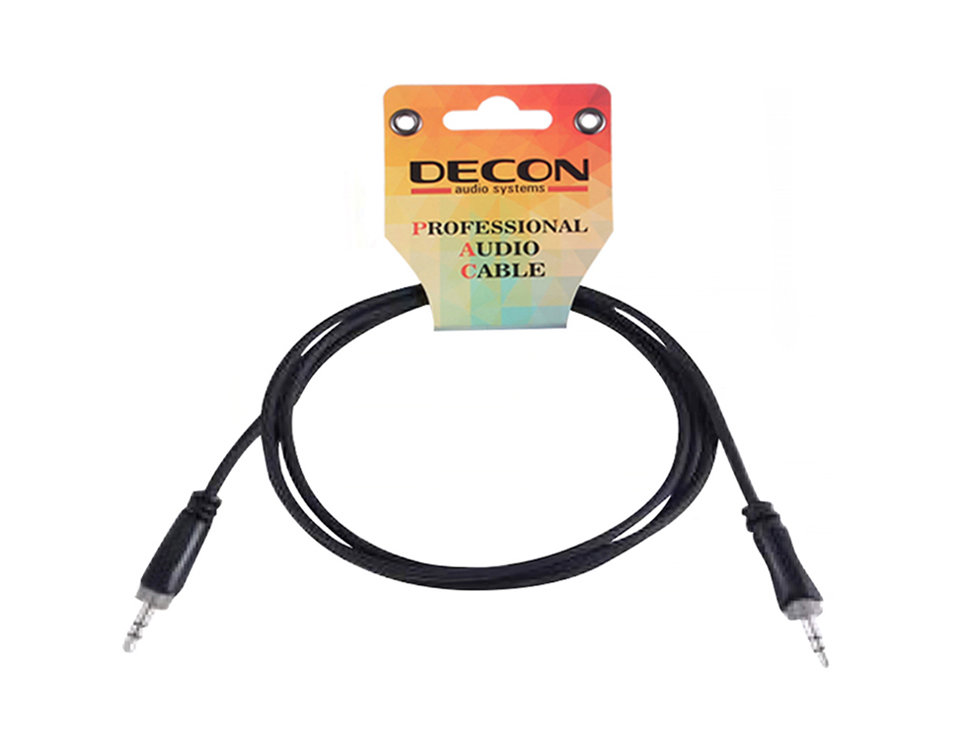 DC-240L5  3.5mm Stereo Erkek/3.5mm Stereo Erkek uzatma kablosu  5M