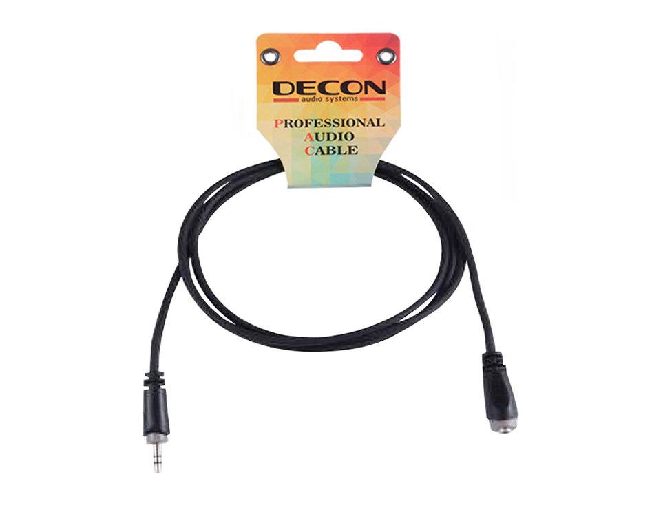 DC-260L5 - 3.5mm Stereo Dişi - 3.5mm Stereo Erkek Uzatma Kablosu - 5 Metre