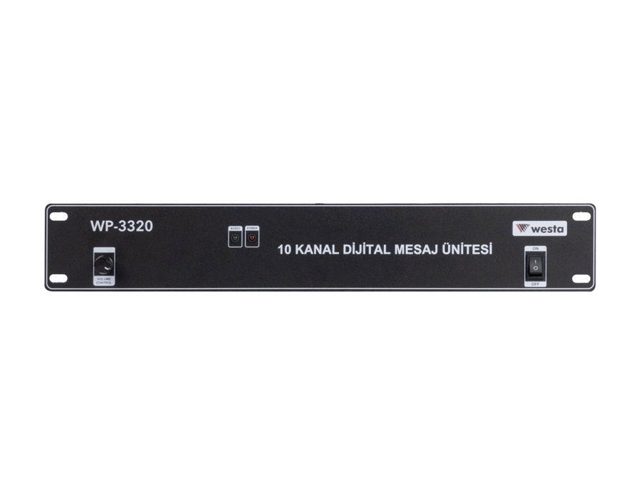WP-3320 -10 Kontak Acil Anons Mesaj Kayıt Ünitesi