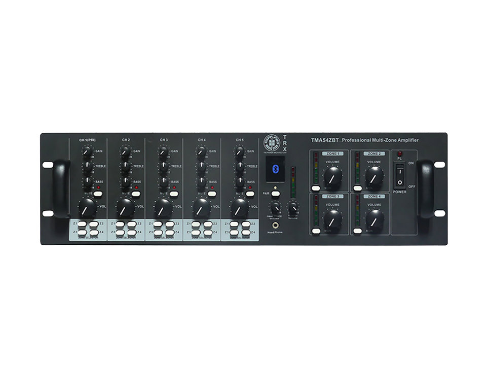 TMA 54ZBT 5 Kanal 4 Zone 100V Power Mixer Amfi