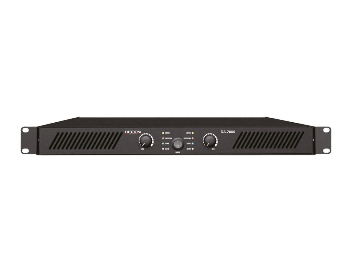 DA-2000 - Power Amfi - 2*300W / 8 OHM , 2*500W / 4 OHM