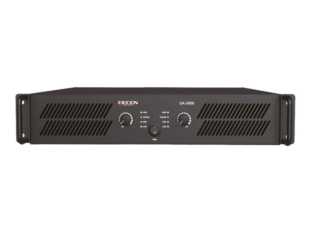 DA-3000 - Power Amfi - 2*800W / 8 OHM , 2*1300W / 4 OHM
