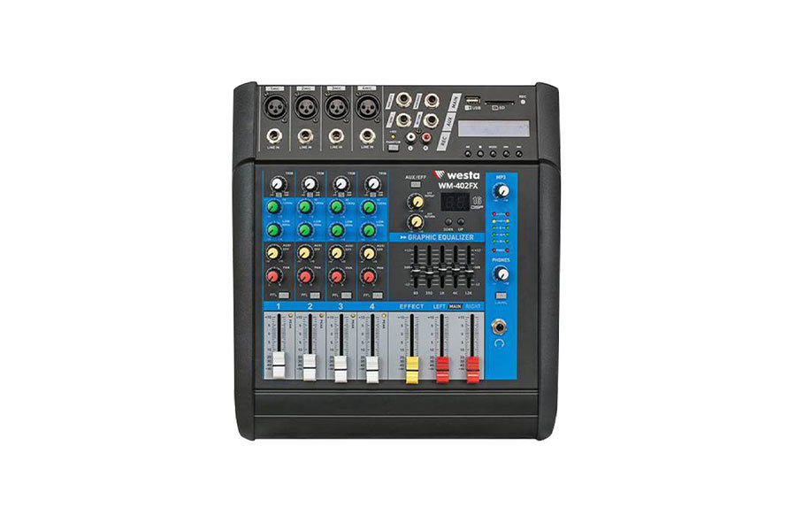 WM-402FX Power Mixer