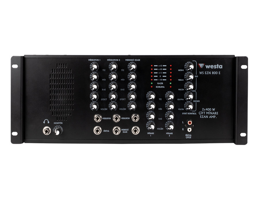 WS-EZN-800-E - 2X400W Mikser Amfi