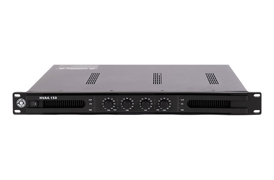 HVA4.150 150W 4 Kanal Power Amfi 100VOLT/8OHM