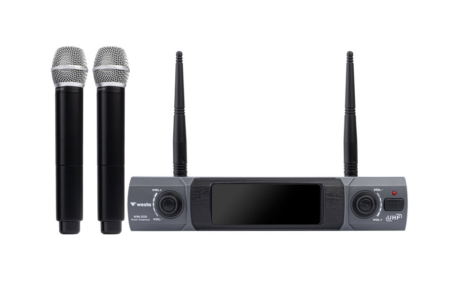 WM-202H - 1 Receiver+2 Handheld Mikrofon