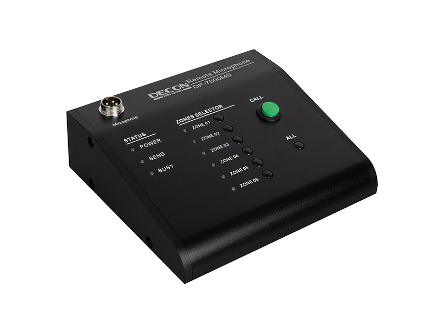 DP-7500MS 6 Bölgeli Uzaktan Çağrı Mikrofonu