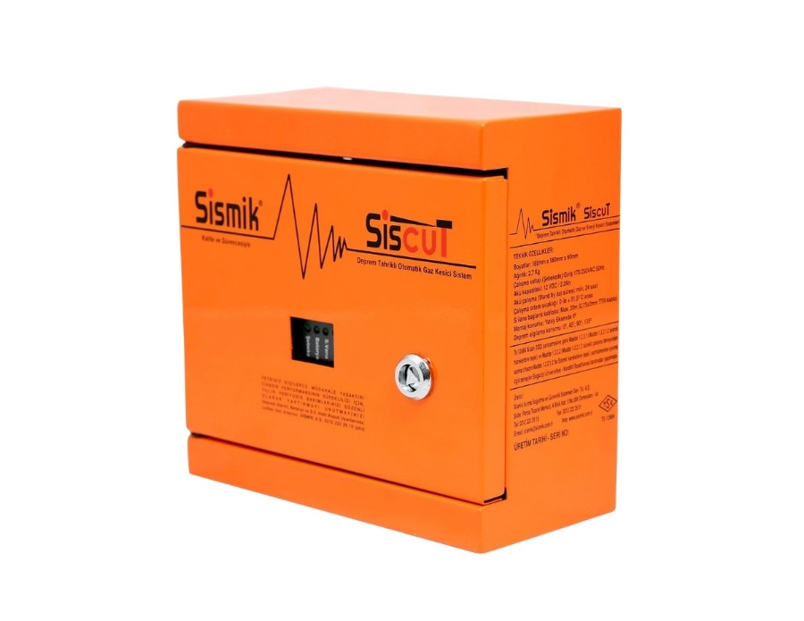 Sismik Siscut-2 Kontaklı Elektronik Deprem Sensörü
