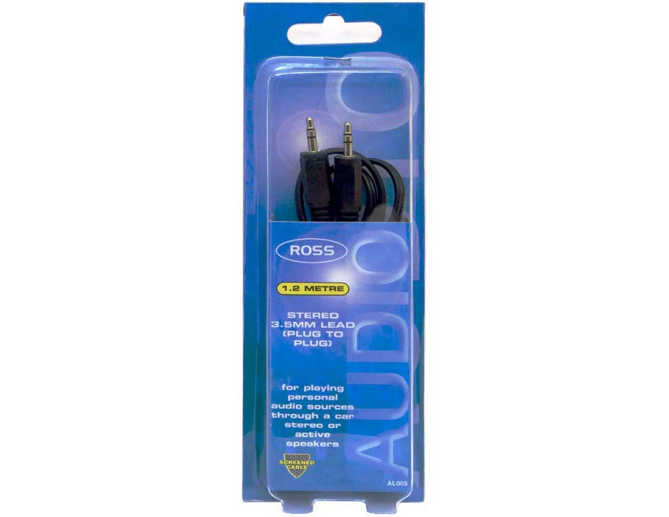 AL-005 3,5MM STEREO - 3,5MM STEREO 1,2MT. MONO KABLO