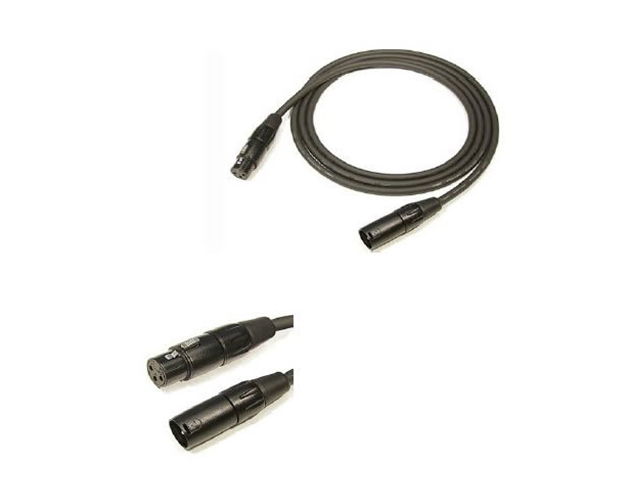 MP-430-10M - Black 24AWG Microphone Cable black  PVC JA