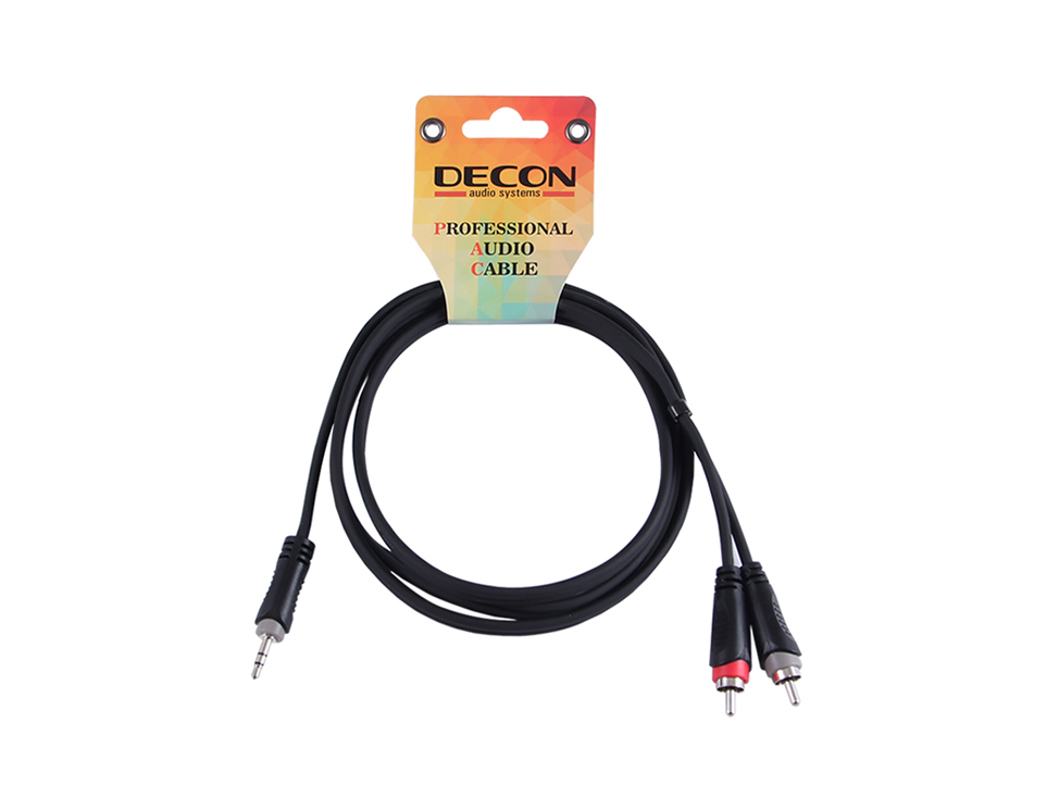 DC-150L3 Ses Kablosu 3.5S/2*RCA M,3M