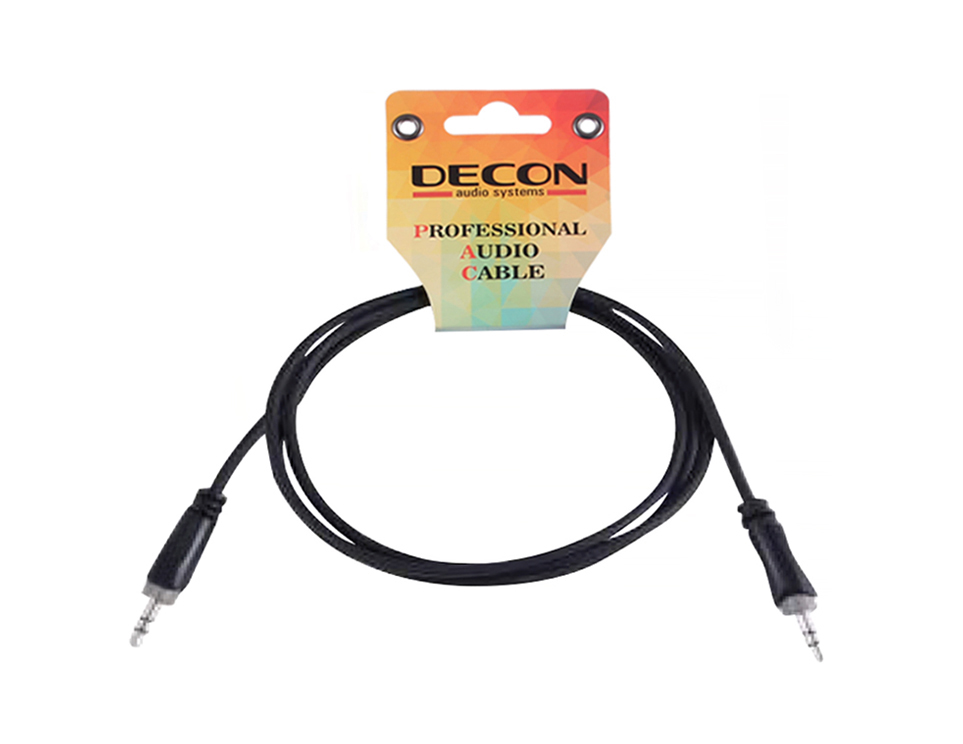 DC-240L1.5  3.5mm Stereo Erkek/3.5mm Stereo Erkek uzatma kablosu 1,5M