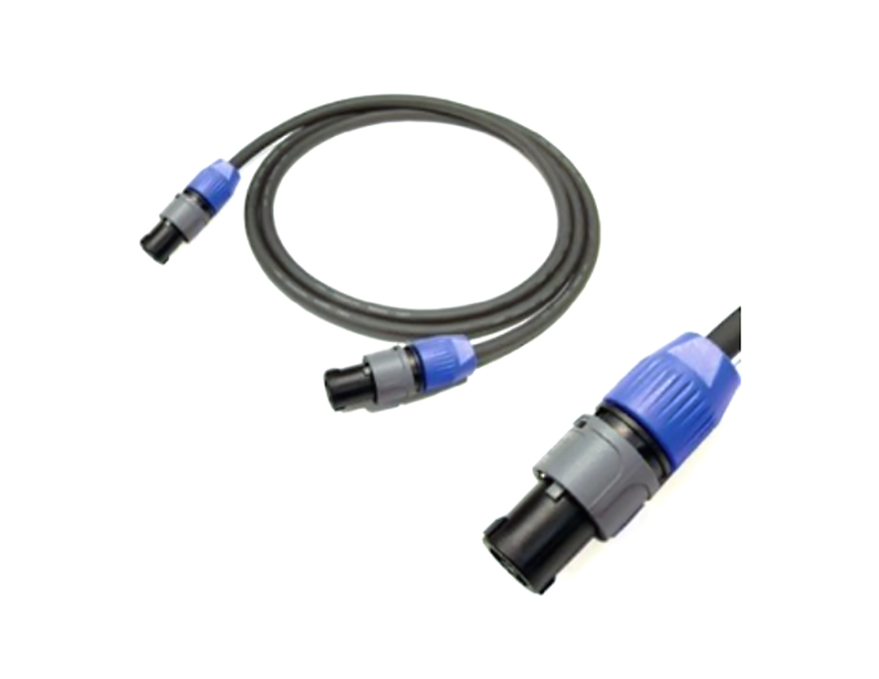 SBC-167K - 5M - Black 16 AWG  SPEAKER CABLE ,Speaker plu
