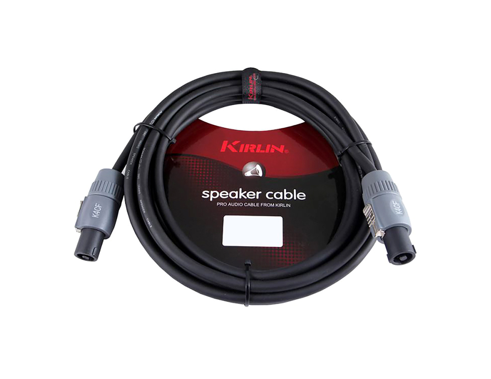 SBC-167K-15M - Black 16 AWG  SPEAKER CABLE ,Speaker plu