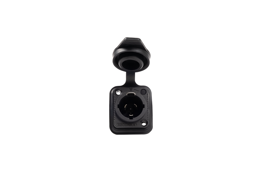 DC-5DE - Powerkon Water Proof- Kapaklı Şase In