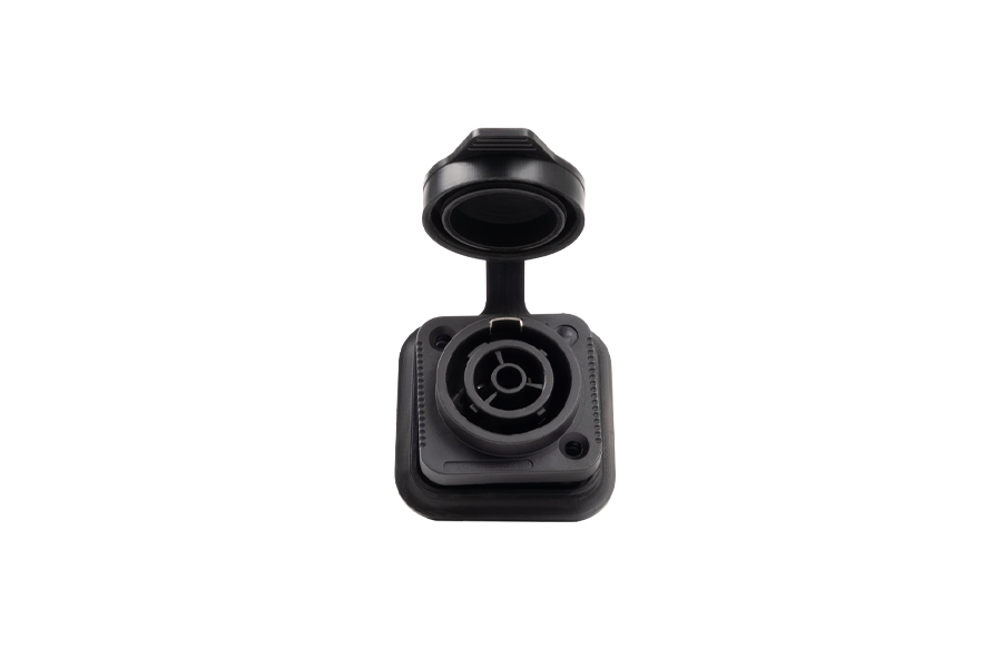 DC-5PE - Powerkon  Water Proof-Kapaklı Şase Out