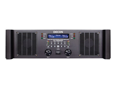 Decon - DA-2900 DSP - Profesyonel Power Amfi 2x1000 Watt/8 Ohm - 2X1700 Watt/4 Ohm
