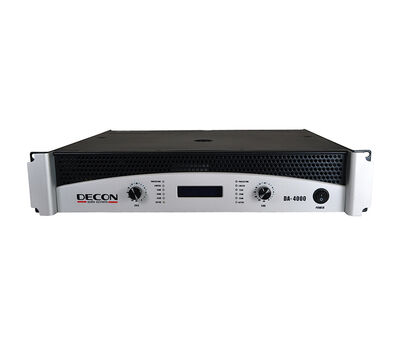 Decon - DA-4000 Power Amplifier 2x350w/80OHM, 2x500W/40HM