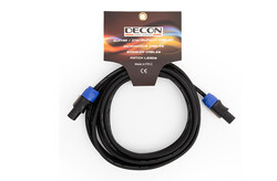 DC-220L5 - Speakon Erkek - Erkek Ses Kablosu - 5 Metre - Thumbnail