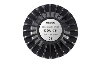 Decon - DDU-75 - Driver Unit - 75W 16 Ohm 128 dB 