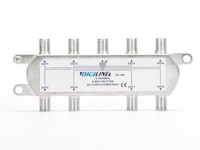 Digiline - DG-18N - 8 Yollu 5-2400Mhz Splitter 