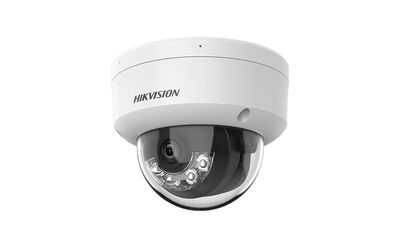 Hikvision - DS-2CD1121G2-LIUF - 2.8MM 2 MP Smart Hybrid Light Fixed Dome IP Kamera