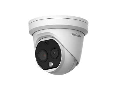 Hikvision - DS-2TD1217-3/PA Termal + Optik Bi-spectrum IP Dome Kamera