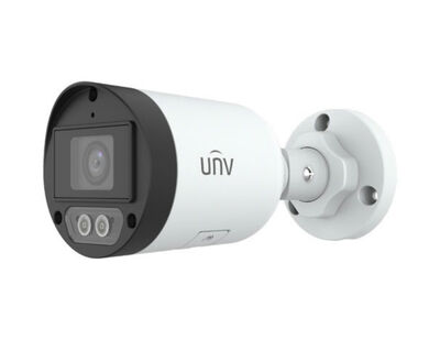 UNV - IPC2124LB-AF28-DL-EKG 4MP 2.8mm Sabit lens Smart Dual-light 30m IR Bullet Sesli IP Kamera
